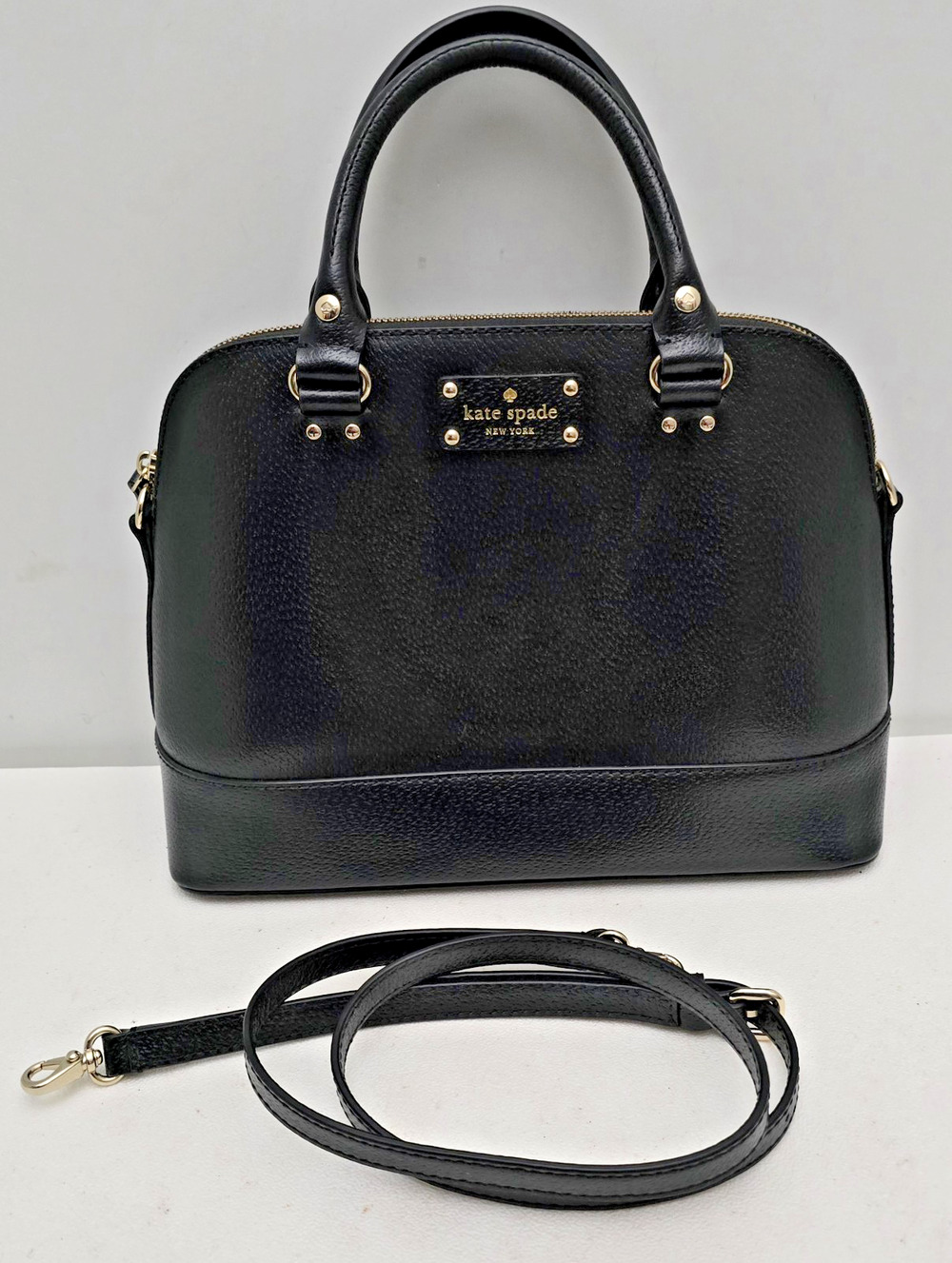 Kate Spade Wellesley Rachelle Satchel Handbag Shoulder Bag Black